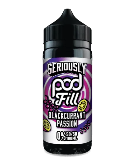 SERIOUSLY POD FILL 100ML SHORT FILL - Vape wholesale supplies